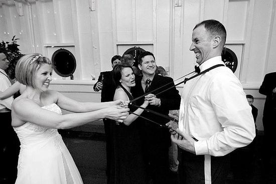 photo of Bubbly Bride: Men's Wedding Fashion Trend Alert- Suspenders