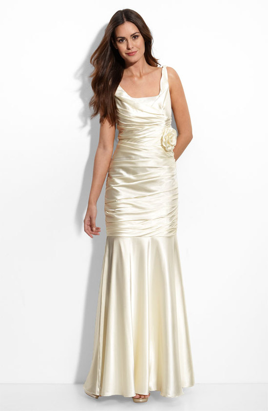 photo of Cowl Back Mermaid Gown