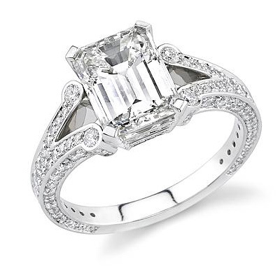 photo of Stardust Engagement Ring N1609