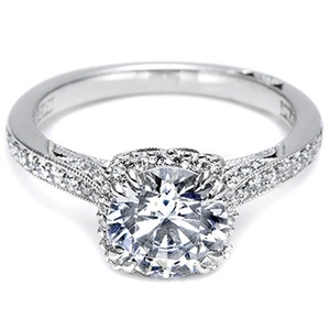 photo of Tacori Pave Engagement Ring 2620RDP