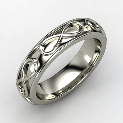 photo of Men's Infinity Wedding Band