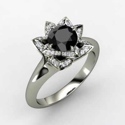 photo of Lotus Engagement Ring