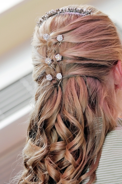 photo of Barrel Curls Updo
