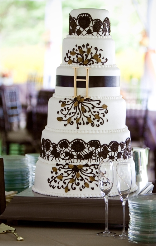 photo of Chocolate Appliquéd Lace