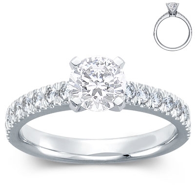 Nouveau-diamond-engagement-ring-setting-platinum-0.33.ct..full