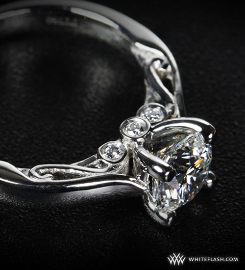 photo of Engagement Ring: WhiteFlash, 4-Prong, Santorini Setting