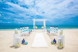Beach Wedding Palm Trees Travel