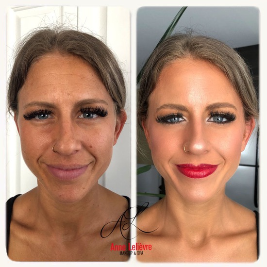 Makeup for fitness competition