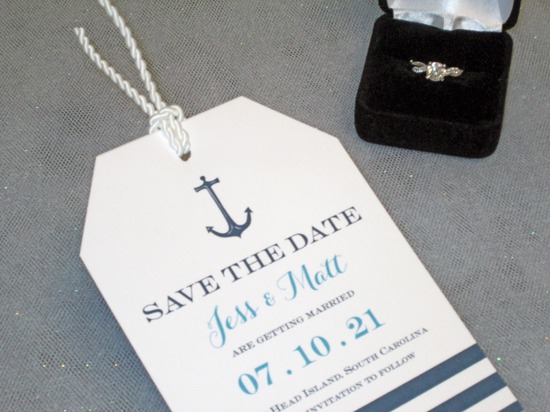 Nautical Save the Date