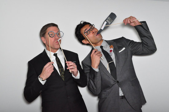 photo of Mad Men photobooth props