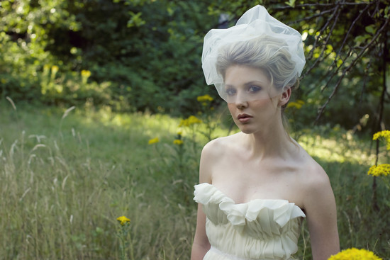 photo of Soft tulle bubble veil