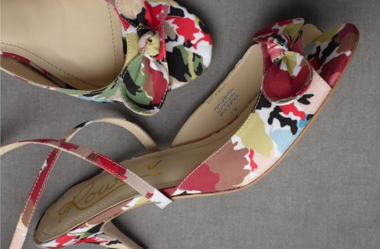 photo of Sun-Warmed Silk bridal heels