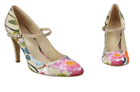 photo of Blooming Beautiful Wedding Shoes