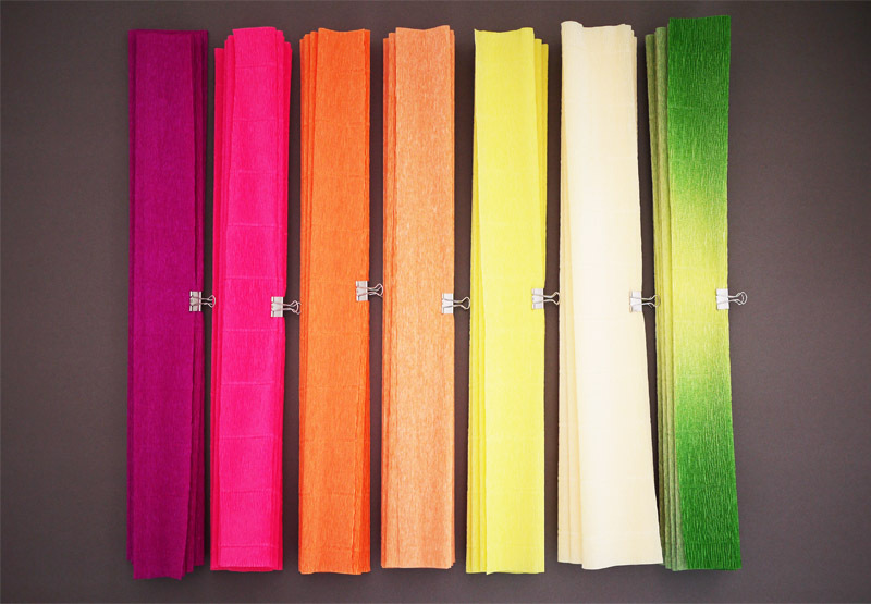 Colorful-wedding-diy-project-reception-decor-crepe-paper-flowers-5.full