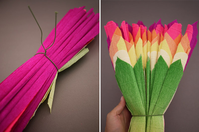 Colorful-wedding-diy-project-reception-decor-crepe-paper-flowers-8.full