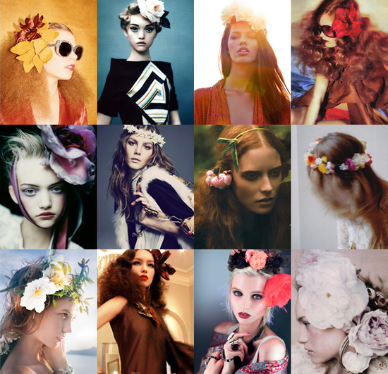 photo of wedding hair DIY projects accessories romantic floral bridal headbands