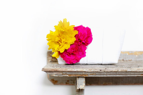 photo of Flower-adorned bridal clutch