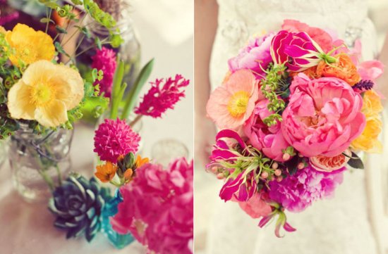 photo of Raspberry Lemonade Wedding Inspiration