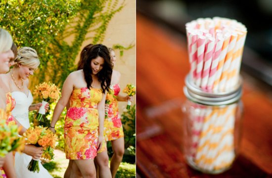 photo of Raspberry Lemonade Wedding Inspiration