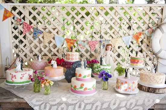 photo of Go Wedding Cake + Topper Crazy