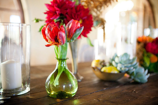 photo of Vibrant Spring Wedding Flowers