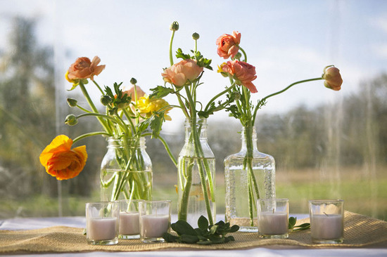 photo of Vibrant Spring Wedding Flowers