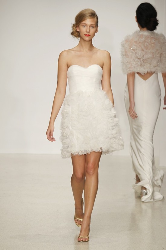 photo of Amsale Keeps It Classy for Spring 2013 Brides