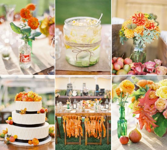 photo of Cinnamon and Citrus Wedding Inspiration
