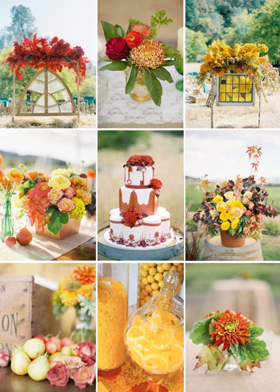 photo of Cinnamon and Citrus Wedding Inspiration