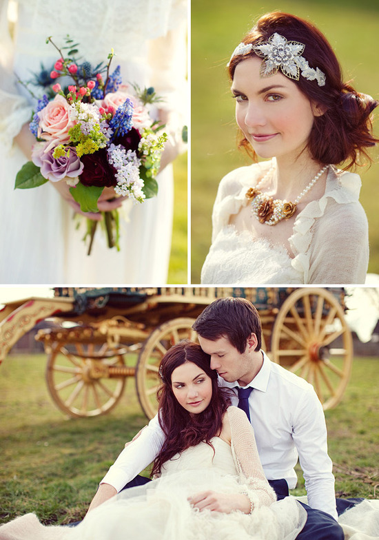 photo of big fat gypsy wedding gets classy Roma real wedding shoot romantic bridal style 5