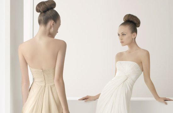 photo of 2012 Wedding Dresses: Delicate Draping, Transparent Elegance