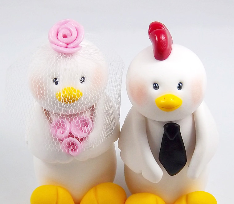 Adorable-wedding-cake-toppers-handmade-wedding-etsy-1.full