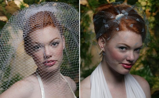 photo of The Cage Veil vs. Traditional Bridal Veil