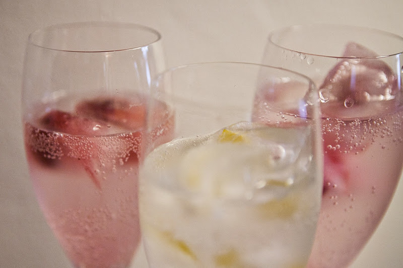 Best-wedding-reception-cocktails-signature-drinks-champagne-with-fruit-ice-cubes.full