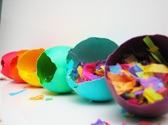 photo of Neon cascarones
