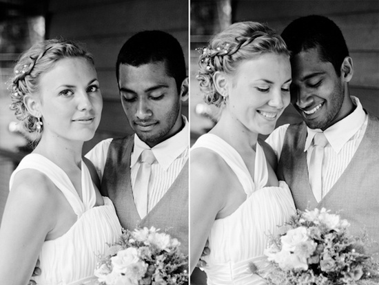 photo of Intimate, Romantic, Outdoor Wedding