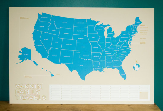 photo of Personalized travel map