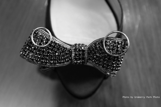 photo of black rhinestone wedding shoes copy