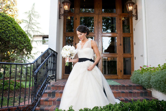photo of Touches of Black for Sophisticated Brides