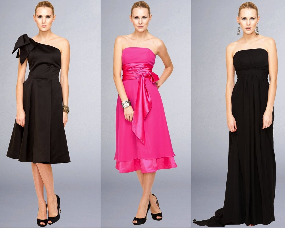 Hot-pink-black-bridesmaids-dresses-modern-wedding-style-2012.full