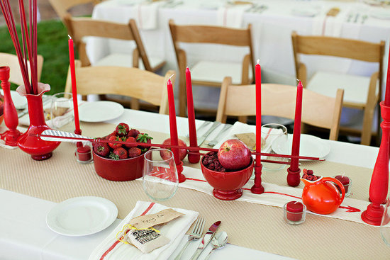 photo of Sweet and Unique Wedding Centerpiece Idea