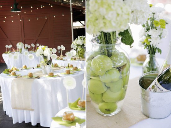 photo of Sweet and Unique Wedding Centerpiece Idea