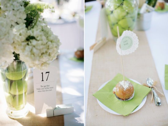 photo of Sweet and Unique Wedding Centerpiece Idea