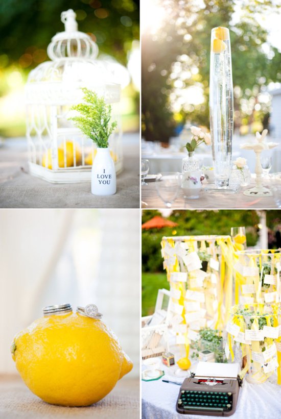 photo of Sweet and Unique Wedding Centerpiece Idea