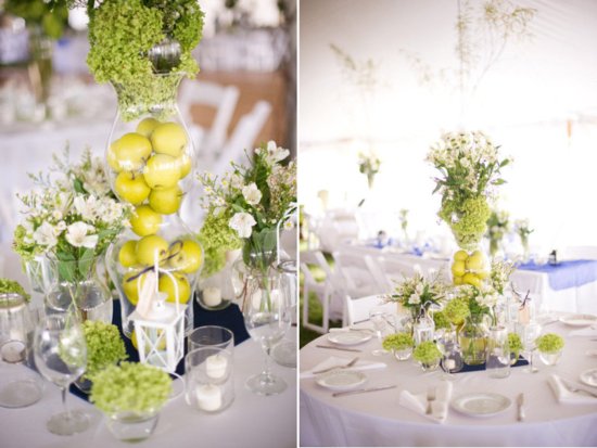 photo of Sweet and Unique Wedding Centerpiece Idea