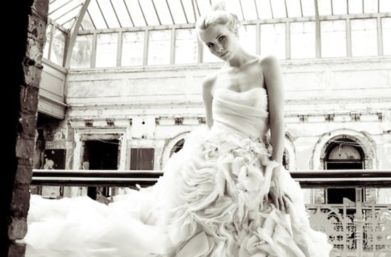 photo of Ethereal Beauty + Vintage Romance by Monique Lhuillier