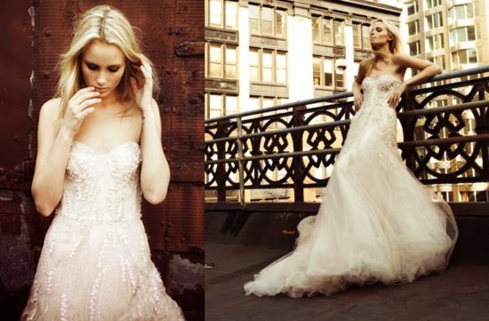photo of Ethereal Beauty + Vintage Romance by Monique Lhuillier