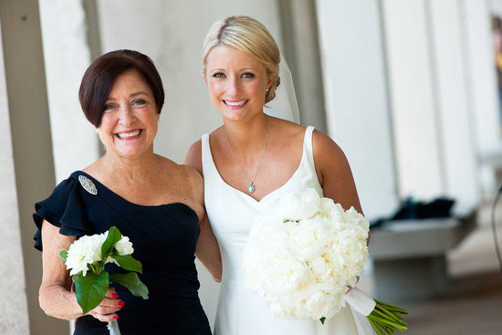 photo of simple wedding hairstyle for spring low chignon 1