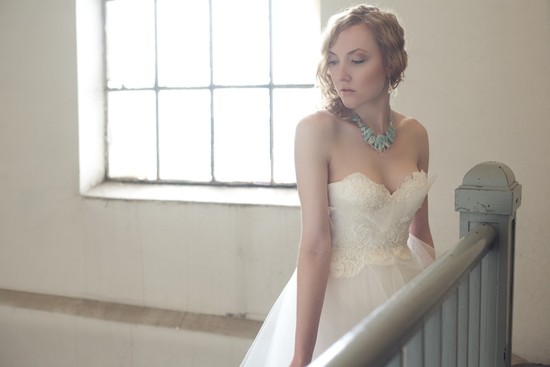 photo of Queen for a Day tulle wedding dress