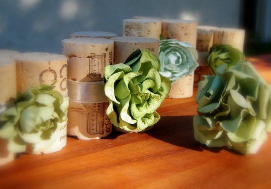 photo of Wedding reception escort card holders